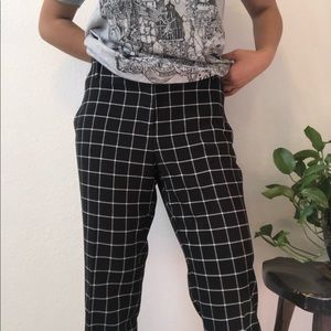 Plaid Dress Pants